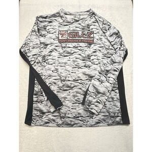 Gillz Tournament Series Long Sleeve Performance Shirt - Stormy Seas Men's XXL